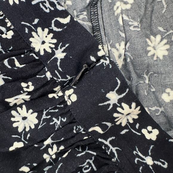 Abound Navy White Flowy Flirty Floral Summer Casual Womens Shorts New With Tag - Picture 4 of 6